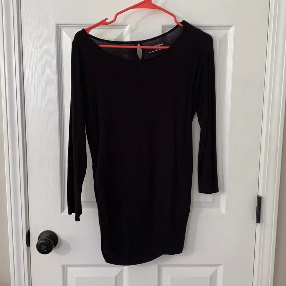Motherhood maternity half sleeve- small
